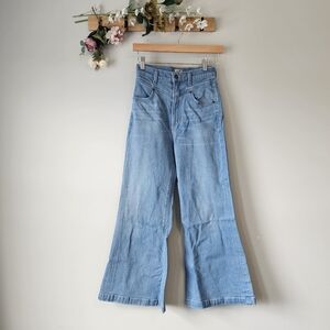 Citizens Of Humanity Light Blue High Waist Super Flare Bell Bottom Jean Size 24